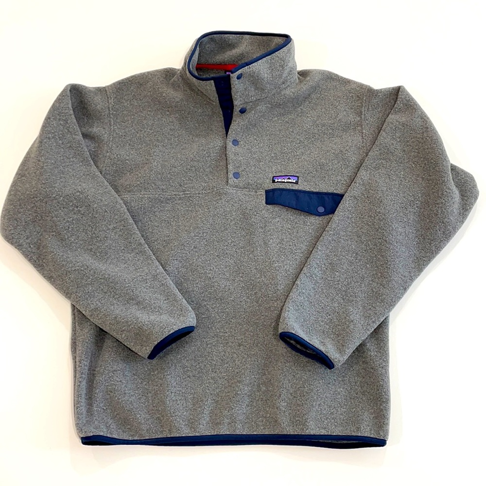 Patagonia Synchilla fleece pull on SZ M